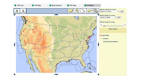 FAA says online TFR map page errors fixed - AOPA