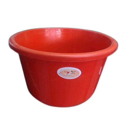 Orange Ppcp L Unbreakable Plastic Tub At Rs Piece In Indore Id