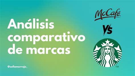 An Lisis Comparativo De Marcas Sof A Mor N Udocz