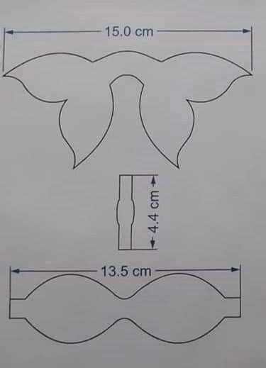 Ideas De Moldes Mo Os Vinil En Patr N De Lazo Diy Baby