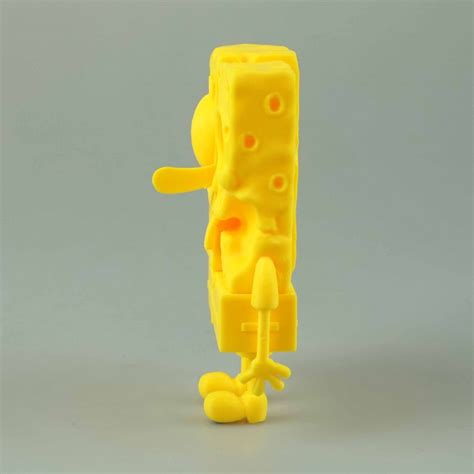 3d Printable Spongebob Anatomy By Frederico David Sena