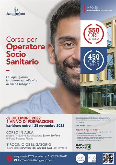 Corso Per Diventare Operatore Socio Sanitario Oss Santo Stefano