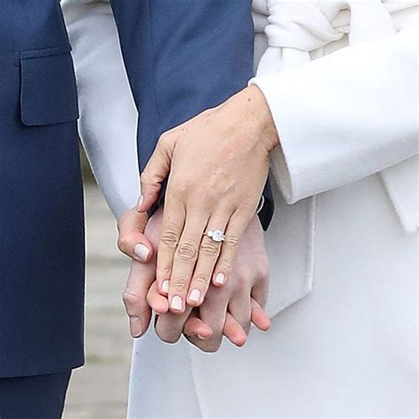 Prince Harry Had Princess Dianas Diamonds Placed In Meghan Markles Engagement Ring See The