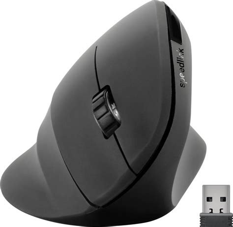 Ергономическая вертикальная мышь Speedlink PIAVO Черная Over Stоск g1 ...