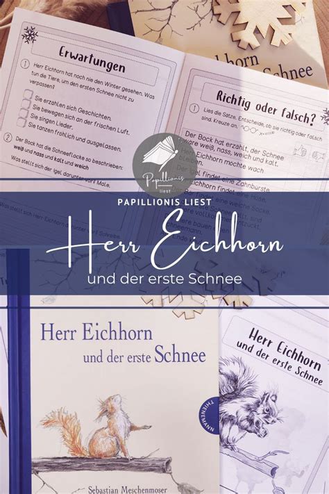 Leseerfahrungen Sammeln Herr Eichhorn Und Der Erste Schnee