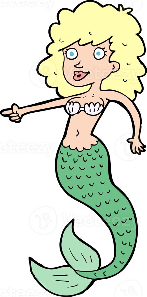 Cartoon Mermaid Drawing 46954256 Png