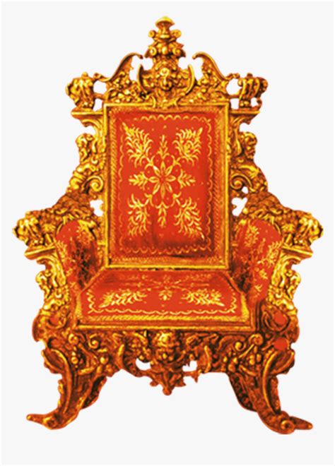 Throne Clipart Transparent Background Golden Throne Hd Png Download