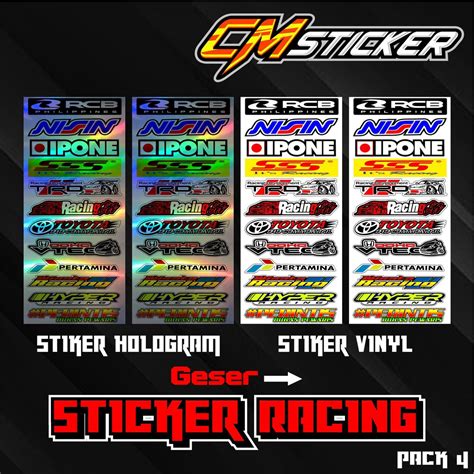 Jual Stiker Motor Sticker Motor Stiker Motor Keren Stiker Racing