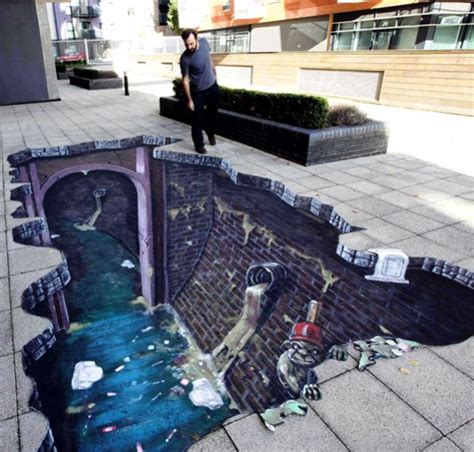 Cool 3d Sidewalk Art