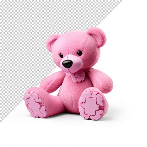 Premium Psd Teddy Bear Isolated On Transparent Background