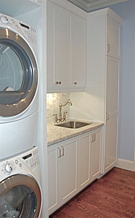 20 Stackable Washer And Dryer Cabinet Ideas Homyhomee