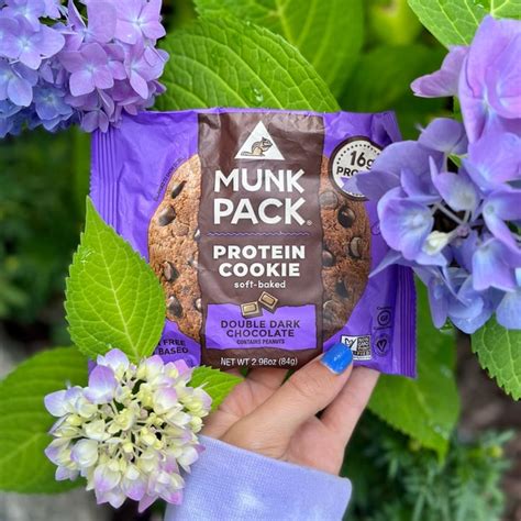 Munk Pack Double Dark Chocolate Protein Cookie Review Abillion