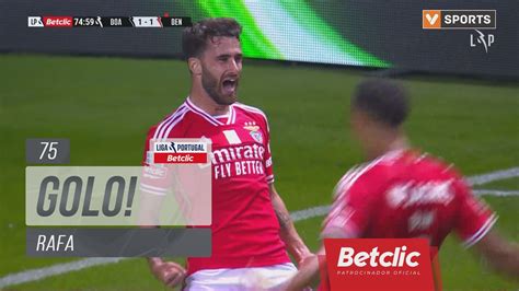 Golo Sl Benfica Di Mar A Aos Boavista Fc Sl Benfica