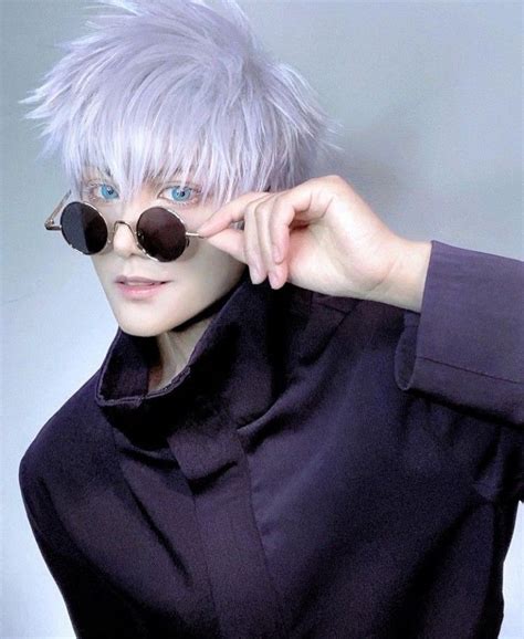 Gojo Satoru Anime Masculino Cosplay Cosplay Anime