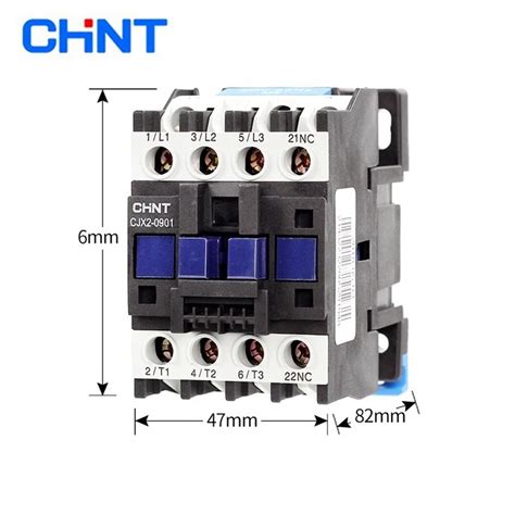 Original Chint Cjx Nc Ac Kontaktor A Coil Vicedeal