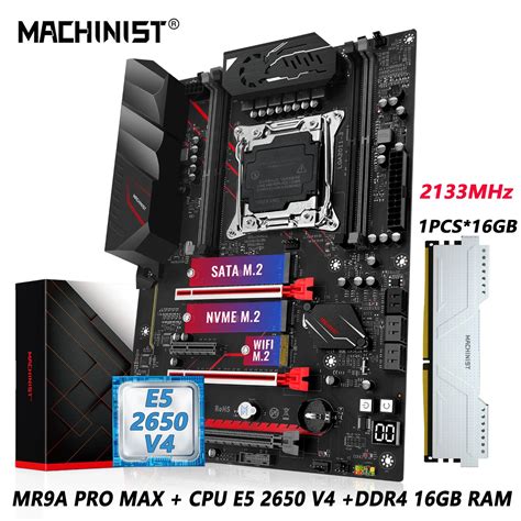 MACHINIST MR9A PRO MAX X99 Motherboard LGA 2011 3 SET Kit Xeon CPU E5