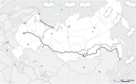 Aardrijkskunde De Geo Vwo E Editie H W Topografie Van Rusland