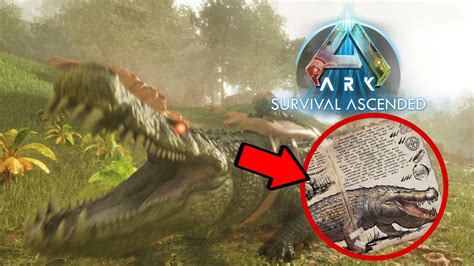 NUEVO DEINOSUCHUS El Cocodrilo Apex De Ark Ascended YouTube