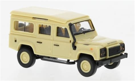 1 87 ランドローバー ディフェンダー ベージュ Wiking Land Rover Defender 110 beige 1 87 新品