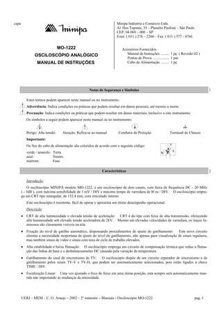 Oscilosc Pio Anal Gica Pdf