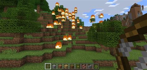 Fire Arrows Mod | Minecraft PE Bedrock Mods