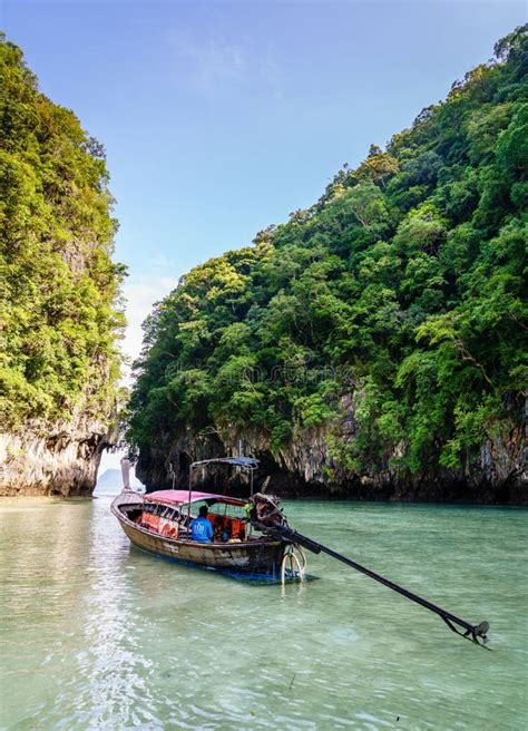 Hong Island Lagoon Editorial Image Image Of Thailand 185987990