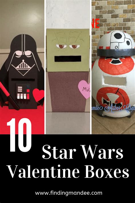 10 Star Wars Valentine Box Ideas Finding Mandee Star Wars Valentines Box Star Wars