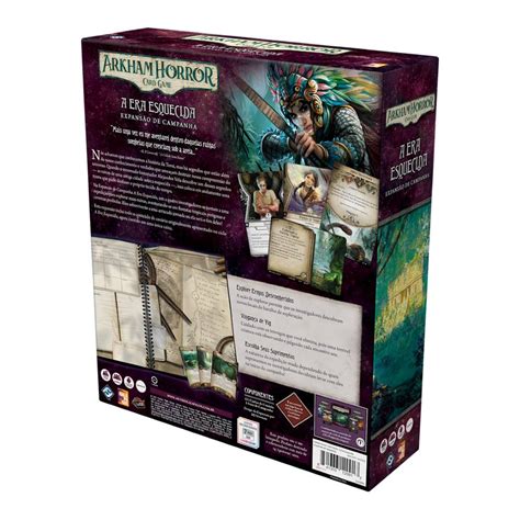 Arkham Horror Card Game A Era Esquecida Expansão de Campanha Jogo de