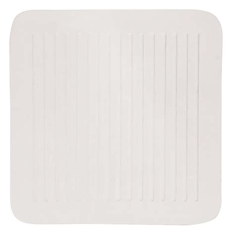 Spirella Tapis Fond de douche Caoutchouc VIVA 55X55cm Blanc Bricomarché