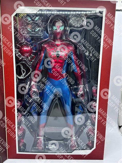Spiderman Mkiv Suit Authentic Hot Toys On Carousell