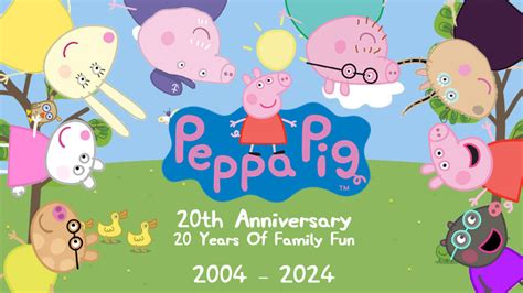 Peppa Pig 20th Anniversary (2004 - 2024) by PlatinumShrineArt on DeviantArt