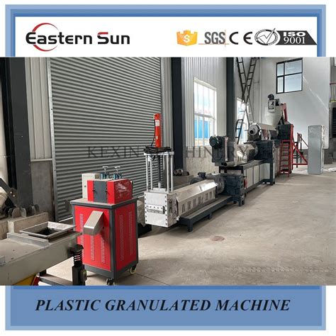 Kexin Machinery PP PE Film Pet Pelletizing Machine Plastic Granulating