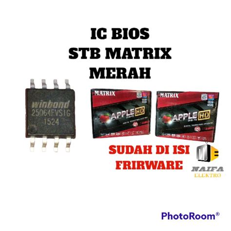 Jual Ic Bios Stb Matrix Apple Hd Merah Ic Bios Stb Matrix Merah