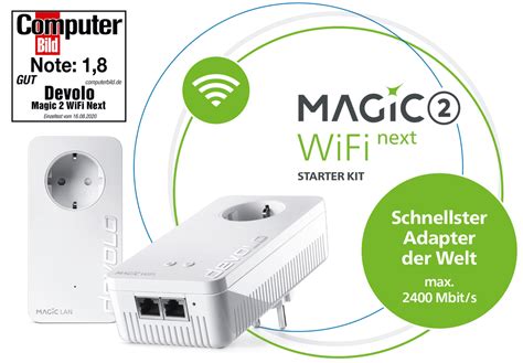 Magic Wifi Next Mesh Wlan Aus Der Steckdose Devolo