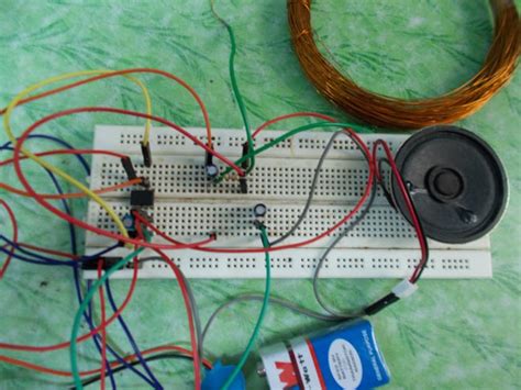 Metal Detector Using Ic 555 Circuit Diagram How To Make A Me