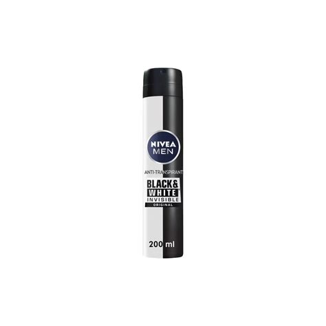 D Odorant Spray Homme Anti Transpirant Original H Nivea Men Black