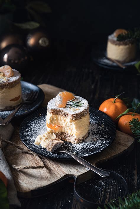 Weihnachtliche Mandarinen Käsesahne Törtchen Culirena