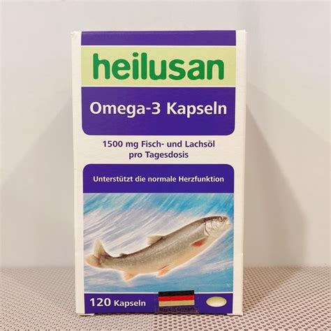 德國好立善 純淨深海鮭魚油 120粒盒 Heilusan德國好立善魚油 蝦皮購物