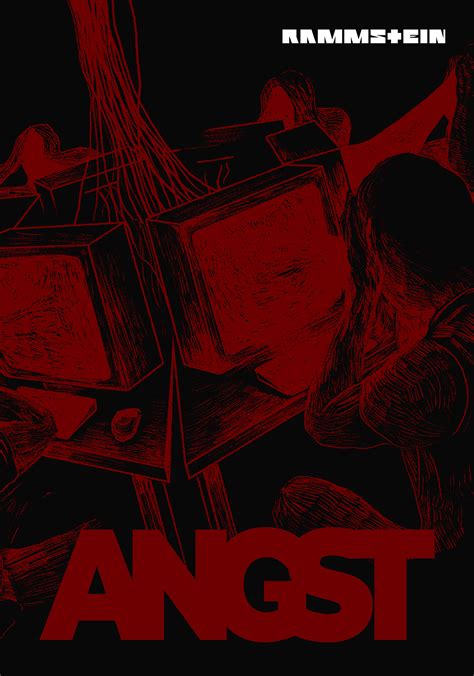 poster concept angst  behance