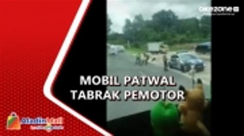 Viral Mobil Patwal Dalam Rombongan Pejabat Tabrak Motor Di Jalinsum