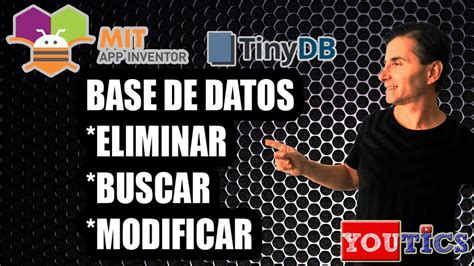 App Inventor Base De Datos Eliminar Buscar Y Modificar YouTube