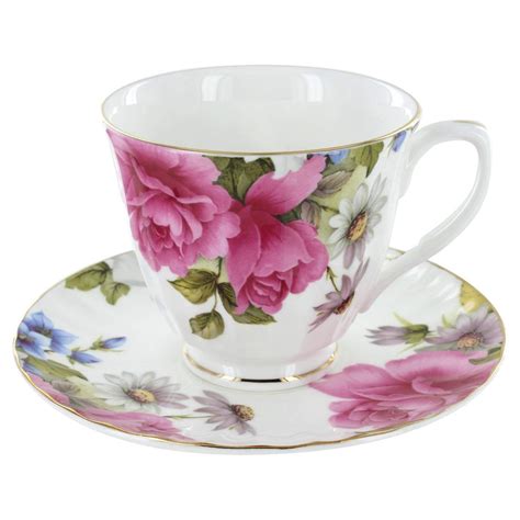 English Bone China Tea Cups and Saucers | Fine Bone China Collection ...