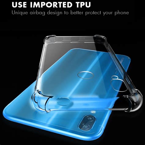 Lujo Para Huawei P Lite Caso Slim Suave Tpu Transparente Para Huawei