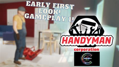 Handyman Corporation Single Player Simulation Early First Look