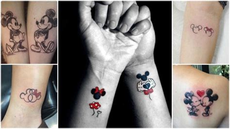 Tatuagem Do Mickey E Da Minnie Inspira Es Fofas E Charmosas