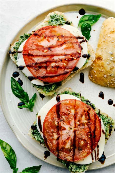 Caprese Sandwich With Basil Pesto The Recipe Critic