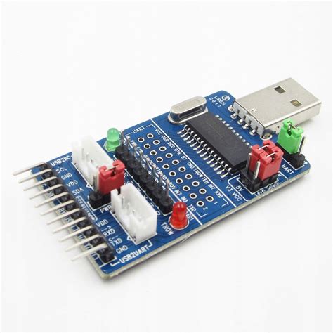 Konwerter USB To SPI I2C IIC UART TTL CH341A Sklep Opinie Cena W