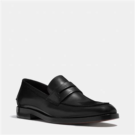 Lyst - Coach Allen Penny Loafer in Black for Men