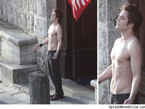 Robert Pattinson Shirtless New Moon