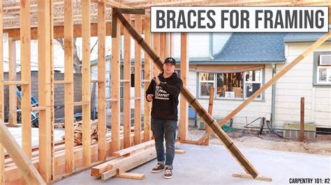 Carpentry Braces For Rough Framing With Mattbangswood Youtube